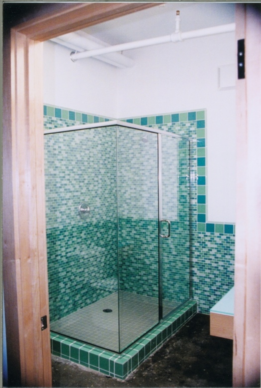 1 Crystalline Semi-Frameless Shower Doors